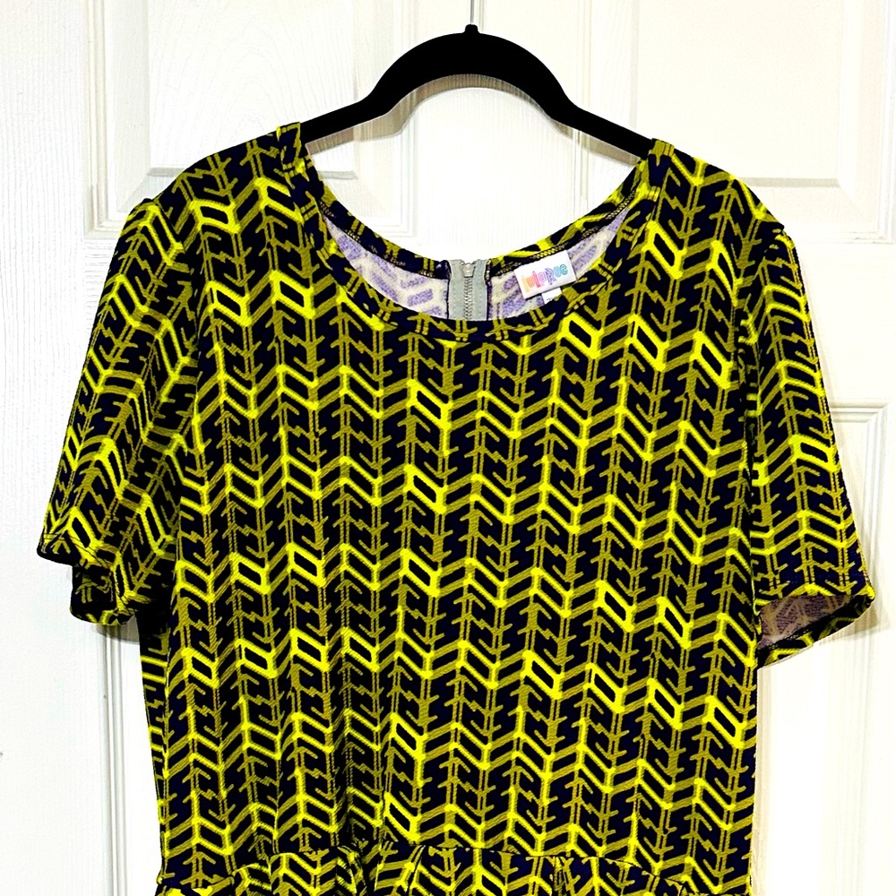 LuLaRoe Amelia Dress 3XL XXXL EUC